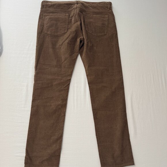 J Crew Men's 484 Slim Corduroy Pant 35x32 NEW! - Picture 3 of 3